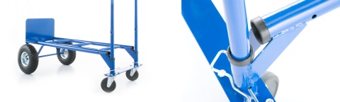 Wózek magazynowy platformowy transportowy / młynarka 2w1 - 250kg