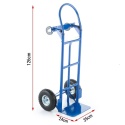 Wózek magazynowy platformowy transportowy / młynarka 2w1 - 250kg