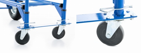 Wózek magazynowy platformowy transportowy / młynarka 2w1 - 250kg