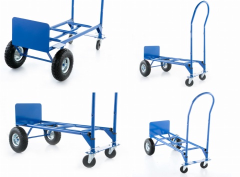 Wózek magazynowy platformowy transportowy / młynarka 2w1 - 250kg