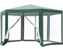 NAMIOT OGRODOWY z moskitierą pawilon 2x2x2m - na jacuzzi basen do 10ft