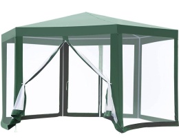 NAMIOT OGRODOWY z moskitierą pawilon 2x2x2m - na jacuzzi basen do 10ft