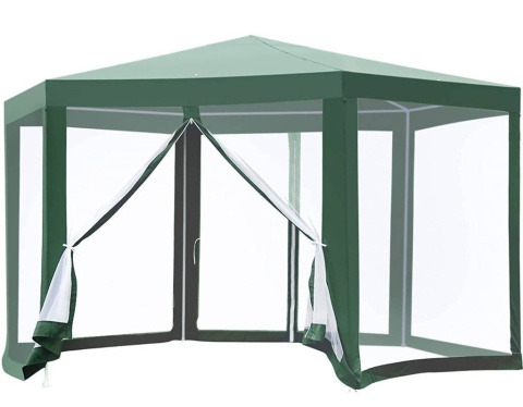 NAMIOT OGRODOWY z moskitierą pawilon 2x2x2m - na jacuzzi basen do 10ft