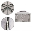 PAWILON / ALTANA ogrodowa 3x4m EXCLUSIVE GREY moskitiera + ścianki
