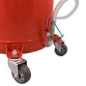 Mobilna Zlewarka do Oleju 80L Czerwona