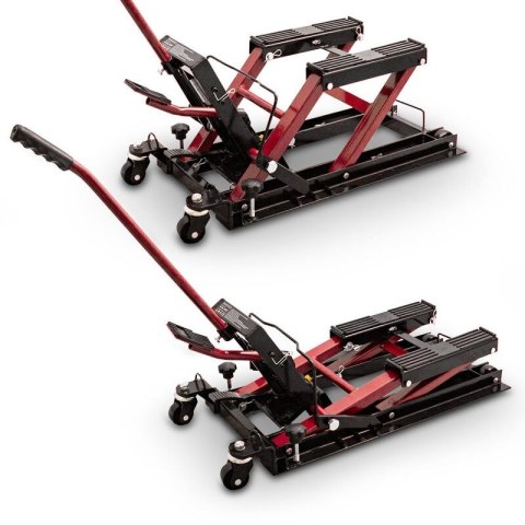 PODNOŚNIK STOJAK MOTOCYKLOWY MOTORU 680 KG CZERWONY