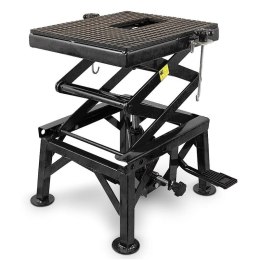 Podnośnik hydrauliczy nożycowy czarny