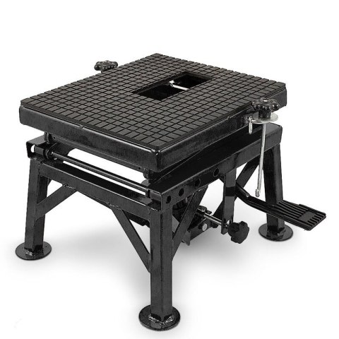 Podnośnik hydrauliczy nożycowy czarny