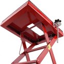 Podnośnik hydrauliczy nożycowy czerwony