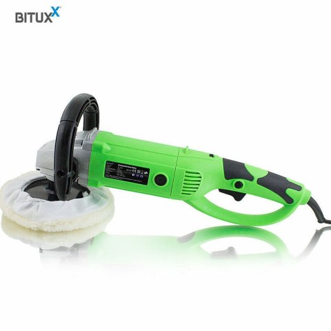 Polerka samochodowa 1200W akcesoria gąbki zestaw