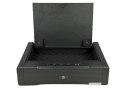 Sejf meblowy z zamkiem elektronicznym i biometrycznym kompaktowy czarny