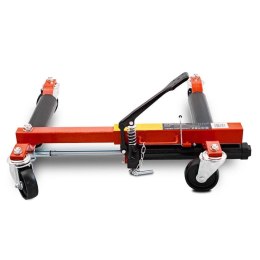 Wózek manewrowy hydrauliczny pod koła 2 sztuki czerwony