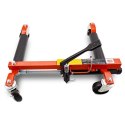 Wózek manewrowy hydrauliczny pod koła 2 sztuki czerwony