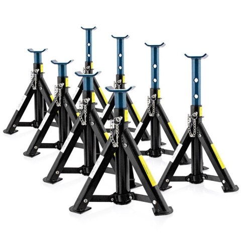 Kobyłki samochodowe regulowane 3T 8 sztuk