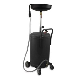 Mobilna Zlewarka do Oleju 80L Czarna