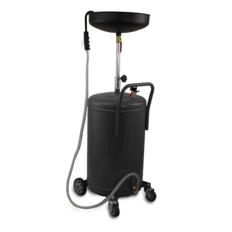 Mobilna Zlewarka do Oleju 80L Czarna