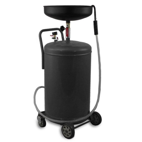 Mobilna Zlewarka do Oleju 80L Czarna