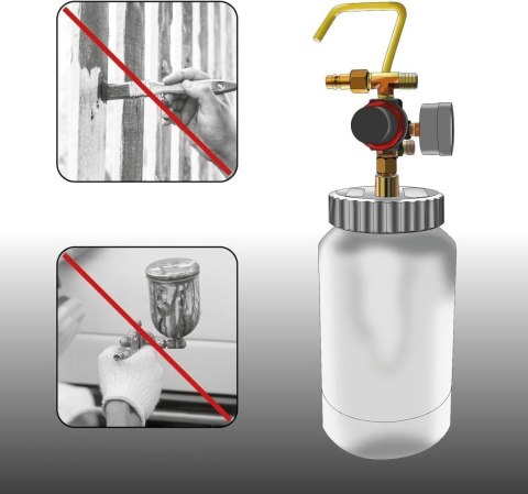 Pistolet natryskowy do malowania 2L