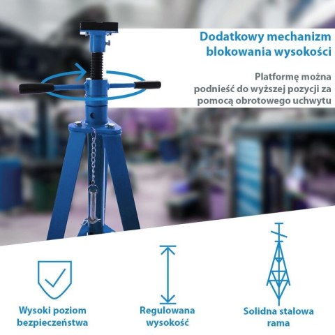 Podpora kobyłka 2T niebieska