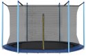 Siatka ochronna wewnętrzna na trampolinę 10 ft 6 słupków 305 cm