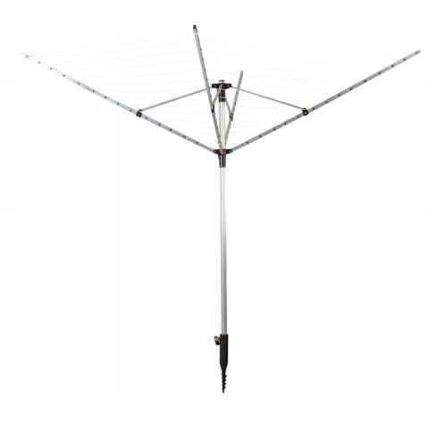 Suszarka ogrodowa na pranie 60 m powierzchni suszenia świder do montażu + pokrowiec gratis MultiGarden