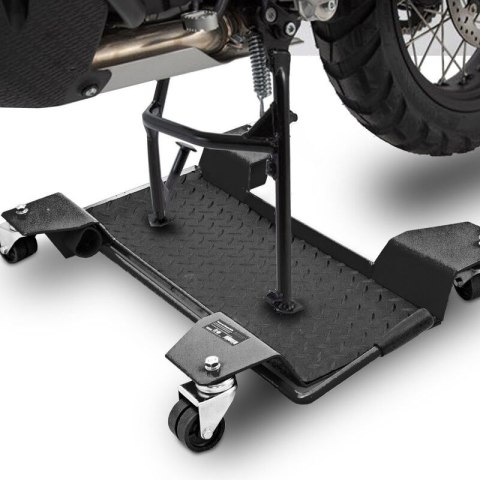 Wózek podest manewrowy do motocykli 200kg czarny