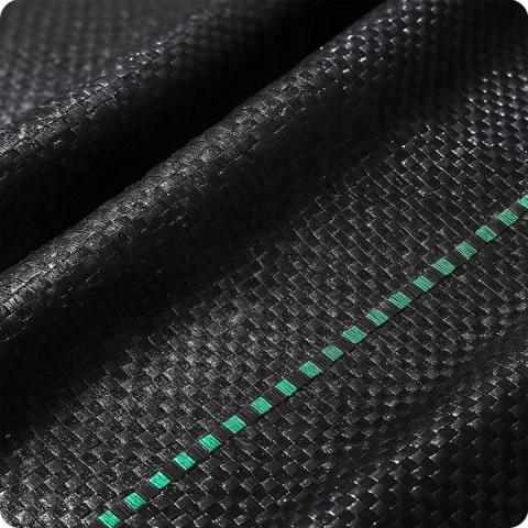 AGROWŁÓKNINA Ogrodowa 1,6m x 100m 90g/m2 + 100 szpilek Czarna