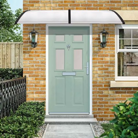 Daszek nad drzwi 200x100 cm zadaszenie osłona poliwęglan podwójny MultiGarden