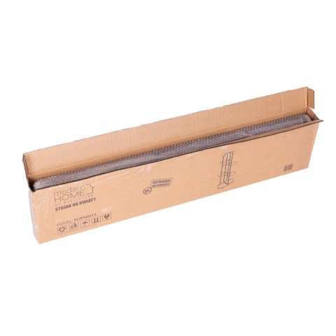 Nowoczesny metalowy kwietnik stojak na kwiaty 6 poziomów czarny ModernHome