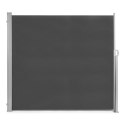 Składana markiza 300x180 cm boczna roleta parawan do ogrodu na taras antracyt MultiGarden