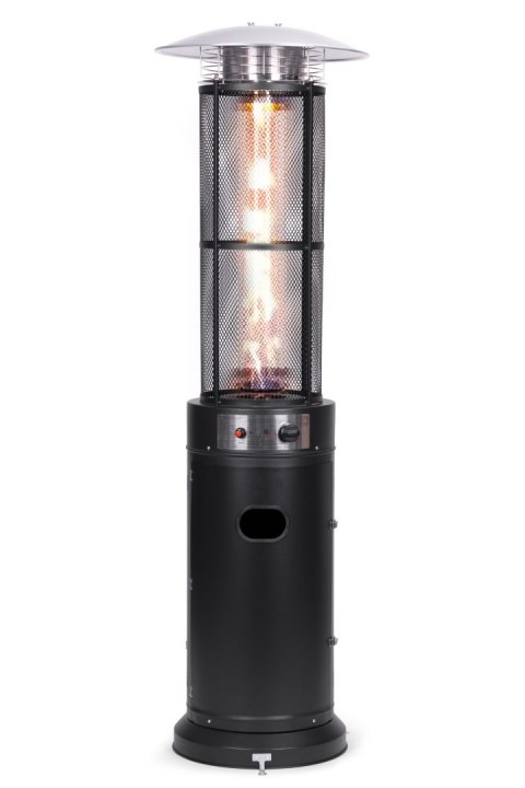 Ogrzewacz parasol gazowy grzejnik 11 kW szklany na ogród patio reduktor wąż pokrowiec MultiGarden