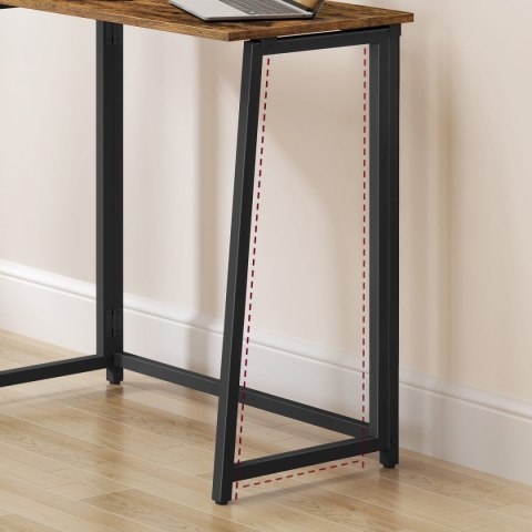 Biurko komputerowe składane szkolne stół loft