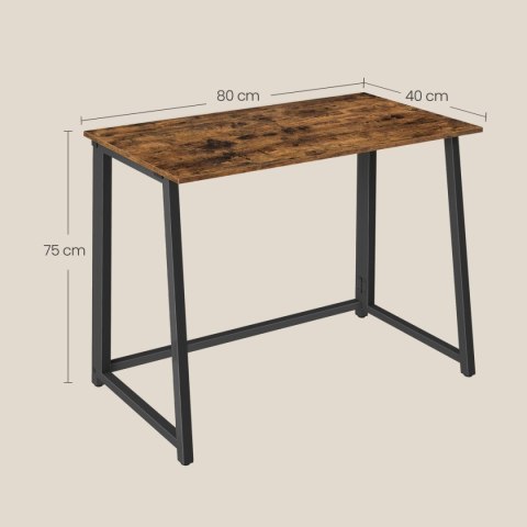 Biurko komputerowe składane szkolne stół loft