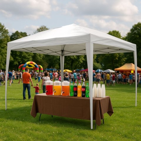 Namiot pawilon ogrodowy 3x3 m rozkładany automatycznie daszek do ogrodu na taras MultiGarden