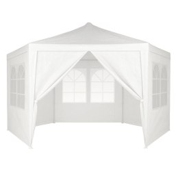 Namiot pawilon ogrodowy handlowy 2x2x2 m z oknami biały MultiGarden