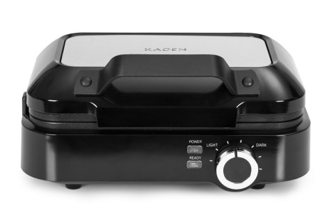 Gofrownica na 2 duże gofry nieprzywierająca powłoka regulacja temperatury 1200W KADEN