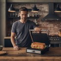 Grill elektryczny kontaktowy ryflowany opiekacz do panini kanapek 2000W KADEN