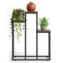 Kwietnik stojący stojak na kwiaty ozdoby 3 półki loft ModernHome