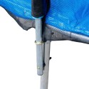 Trampolina ogrodowa z siatką zewnętrzną o średnicy 8 ft 244-252 cm + drabinka