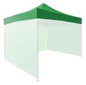 Dach poszycie 3x3 m do namiotu pawilonu ogrodowego 420D PVC zielony MultiGarden