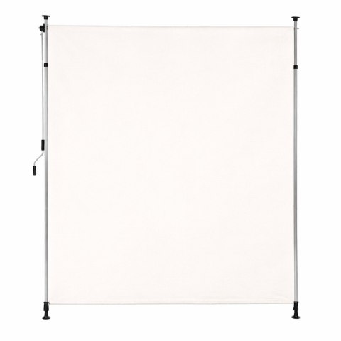 Markiza zaciskowa rozporowa roleta zwijana na korbkę regulacja wysokości beżowa MultiGarden