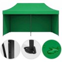 Pawilon ogrodowy eventowy automatyczny samorozkładalny namiot 3x6 m zielony MultiGarden