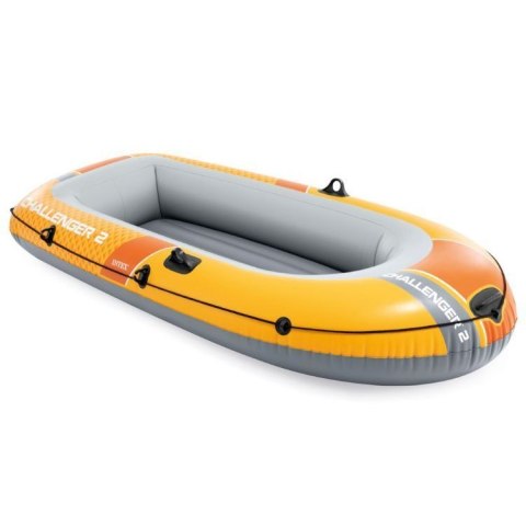 Ponton dmuchany Challenger 2 2-osobowy pompka 2 wiosła INTEX 66312