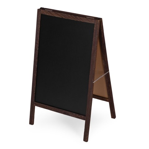 Potykacz stojak reklamowy 83x50 cm dwustronna tablica kredowa ModernHome