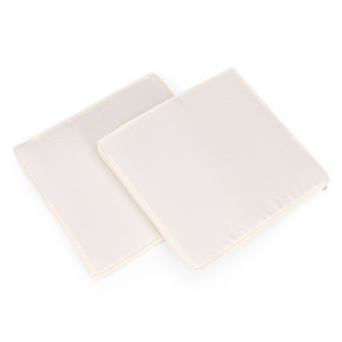 Zestaw 2x fotel ogrodowy z poduszką komplet krzeseł na balkon taras ogród czarny MultiGarden