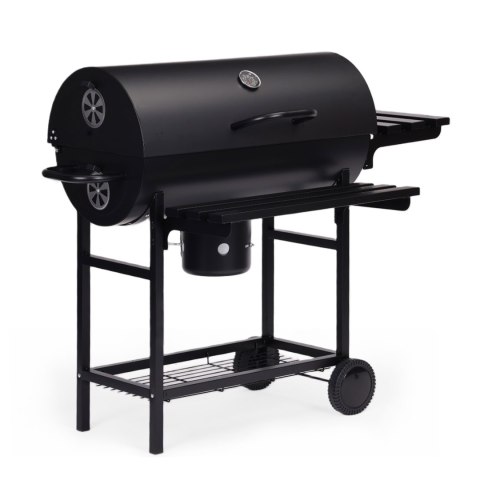 Grill węglowy ogrodowy z pokrywą termometr popielnik składane półki MultiGarden