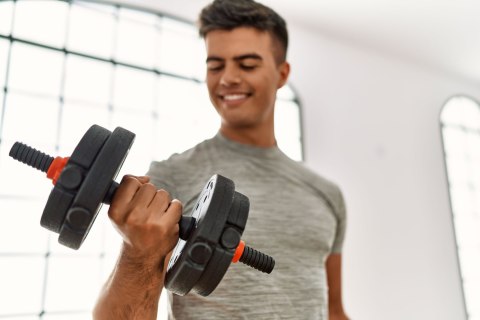 Hantle regulowane 2x20 kg sztanga zestaw 40 kg gryf MOVEPRO