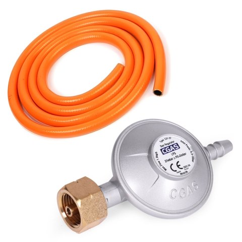 Ogrzewacz parasol gazowy grzejnik 11 kW na ogród patio reduktor wąż pokrowiec MultiGarden