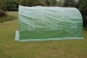 Szklarnia tunel ogrodowy foliowy 4x2,5x2 m 10 m² metalowy stelaż folia UV