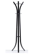 Wieszak stojak na ubrania podłogowy czarny ModernHome